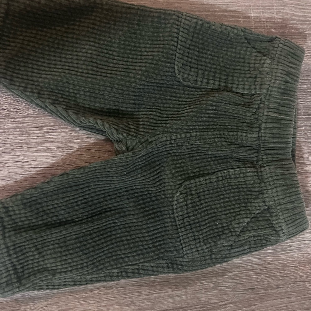 Old Navy Kids Green Corduroy Joggers